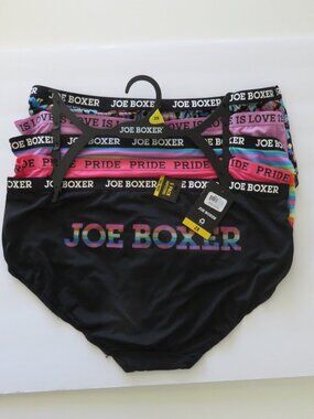 (#111) Joe Boxer 5 pack Hipsters Size 2X